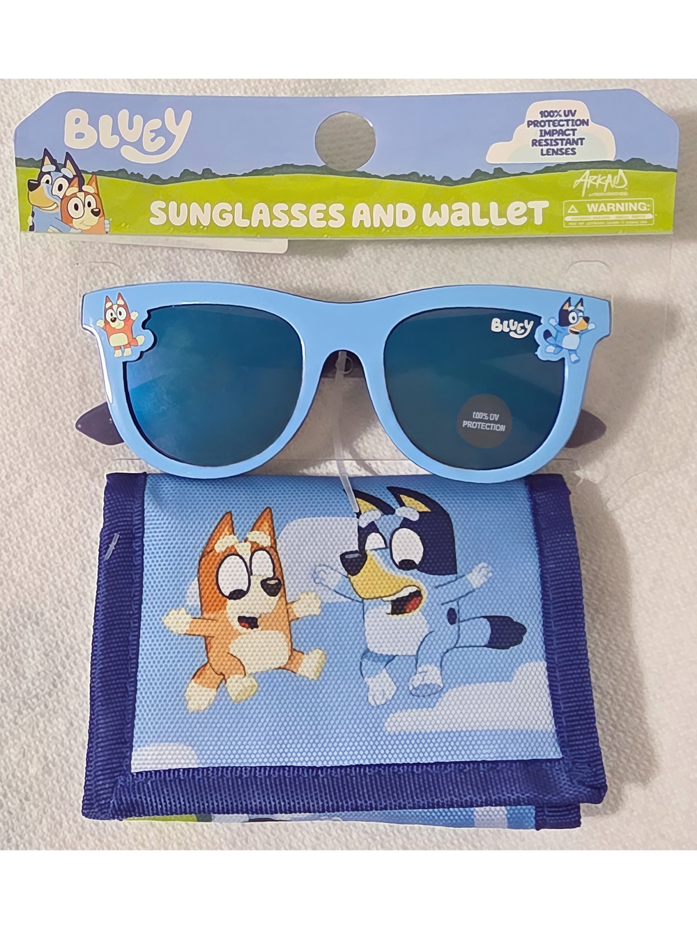 Kids' Bluey Sunglasses and Wallet Set